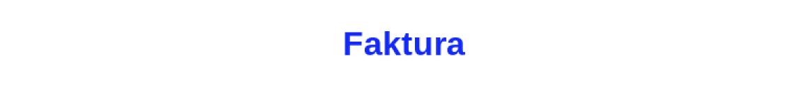 faktura